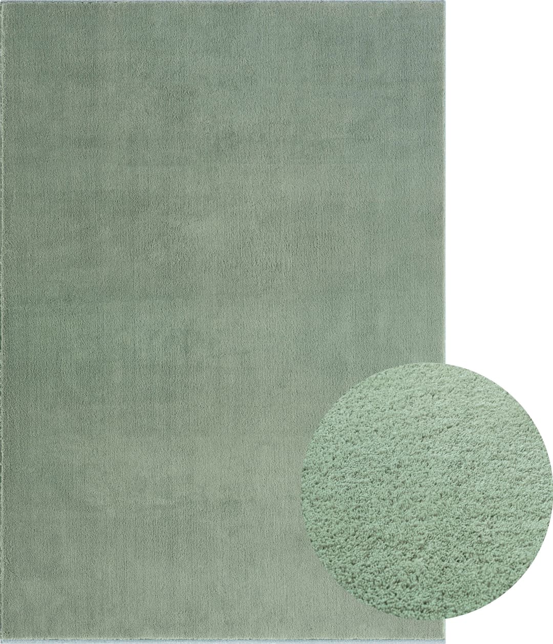 merinos Teppich Loft 37 | Grün