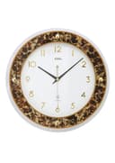 AMS Funkwanduhr F5853 | Braun