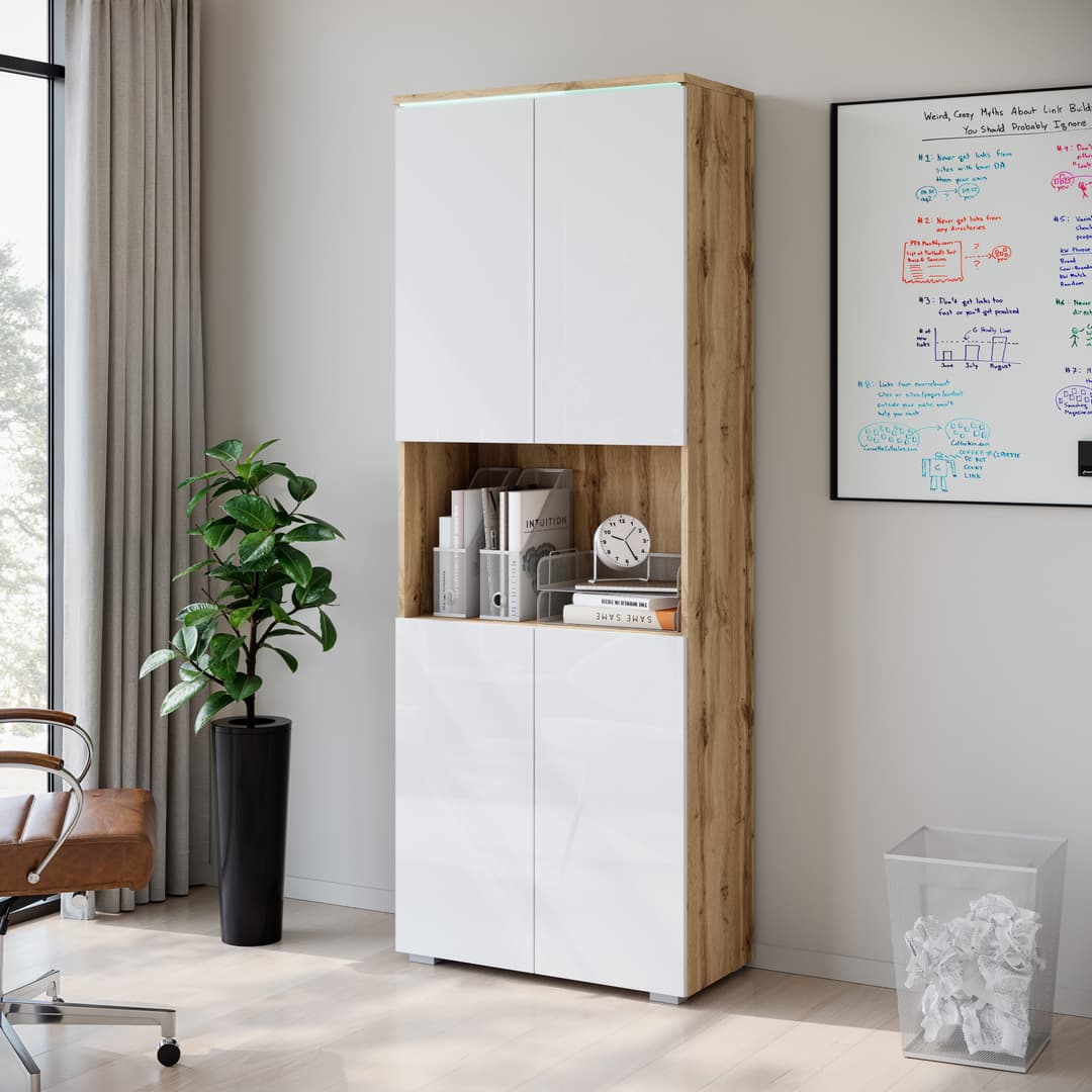 Home affaire Aktenschrank Vera | Holztöne