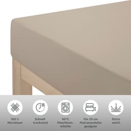 OTTO home Bettlaken Desner | Beige