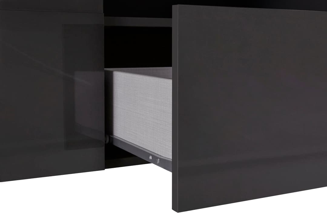 Home affaire Lowboard Dama | Schwarz