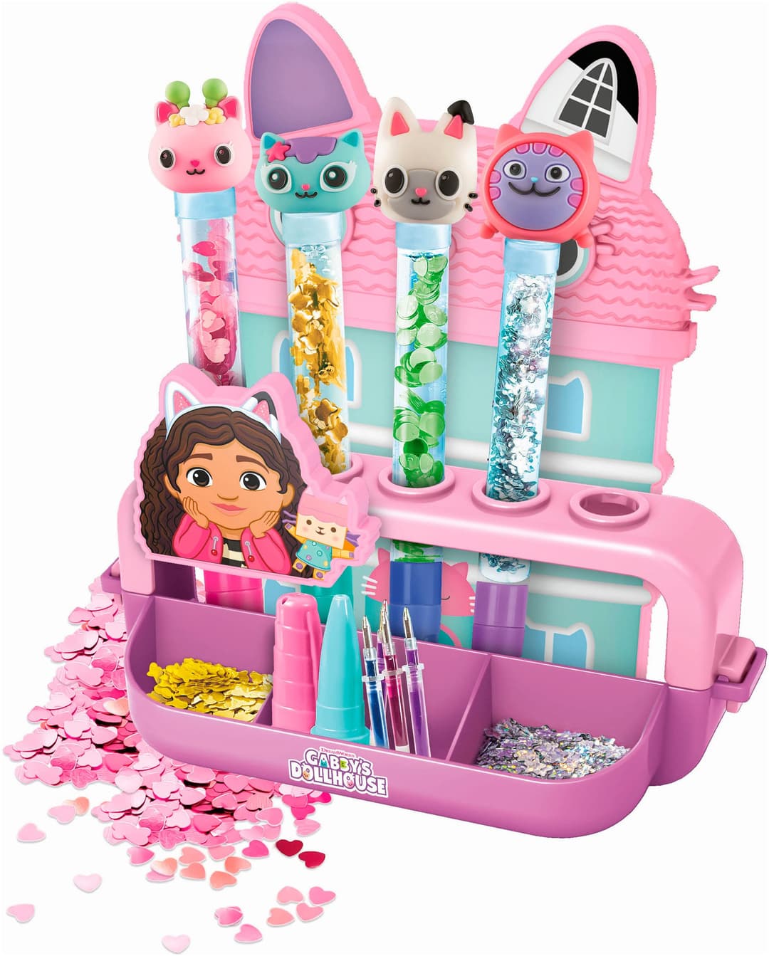 Clementoni® Kreativset Idea, Mein Stift-Atelier - Gabby`s Dollhouse