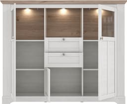 FORTE Highboard Iloppa | Holztöne