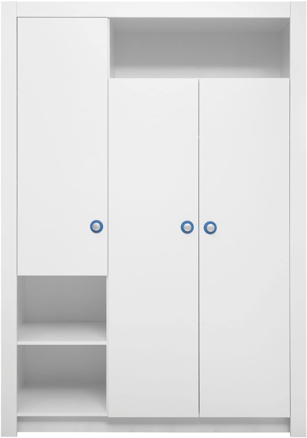 Begabino Drehtürenschrank Paula Kinderzimmerschrank Kleiderschrank