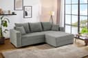 Jockenhöfer Gruppe Ecksofa Elmau XL L-Form | Grau