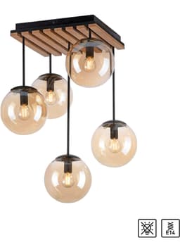 OTTO home Deckenleuchte Evinnia | Braun