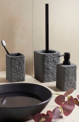 WENKO WC-Garnitur Villata Grau | Grau