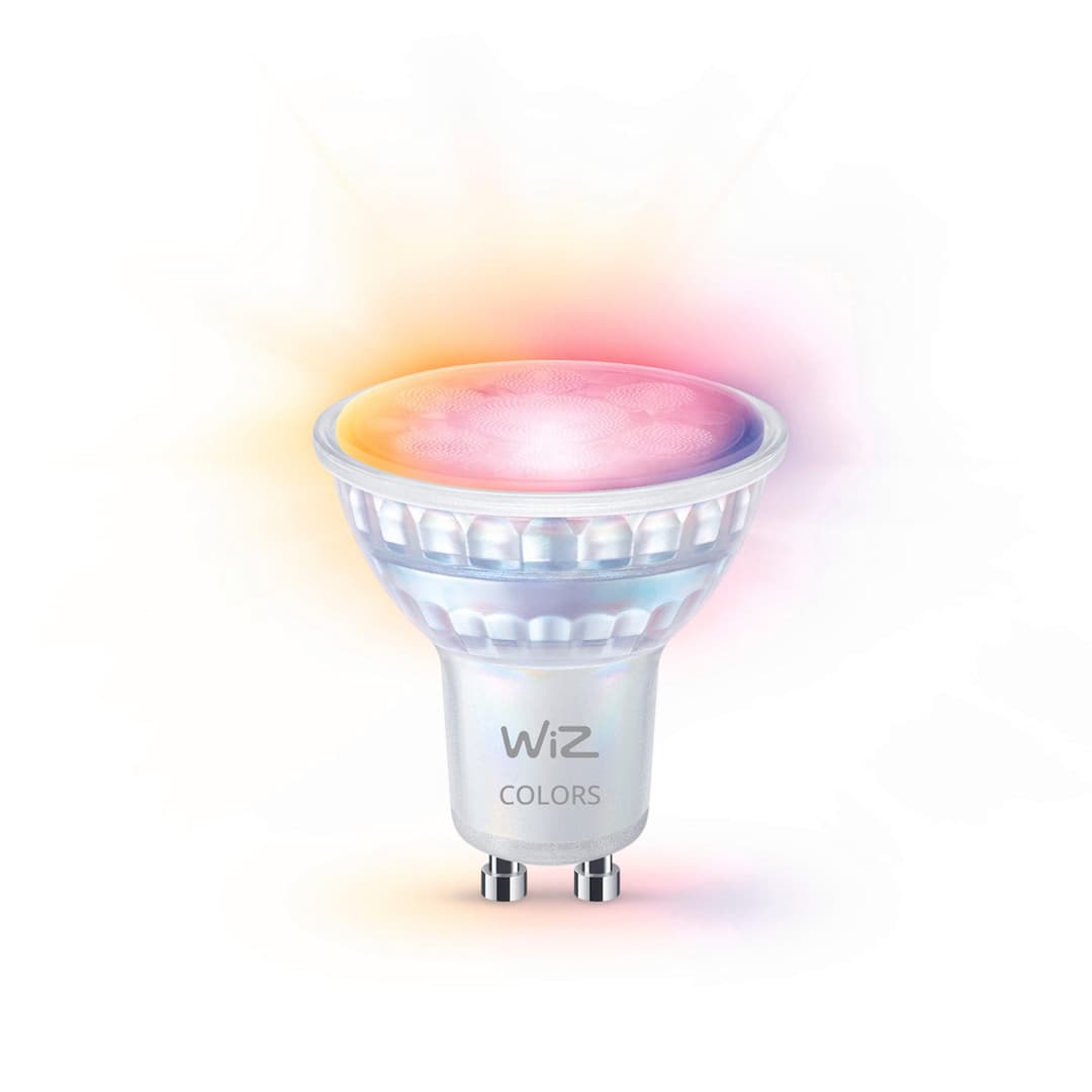 WiZ LED-Leuchtmittel White & Color GU10 Tunable 60W | Mehrfarbig