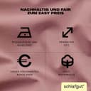 Schlafgut EASY JERSEY Spannbettlaken | Rosa 3
