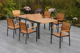 MERXX Garten-Essgruppe Santorin | Holztöne