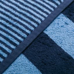 Möve Handtücher Block Streifen | Blau