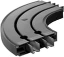 SN DECO GROUP Gardinenschiene Aussenbogen | Schwarz 3