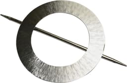 GARDINIA Dekoklammer Mars | Silber