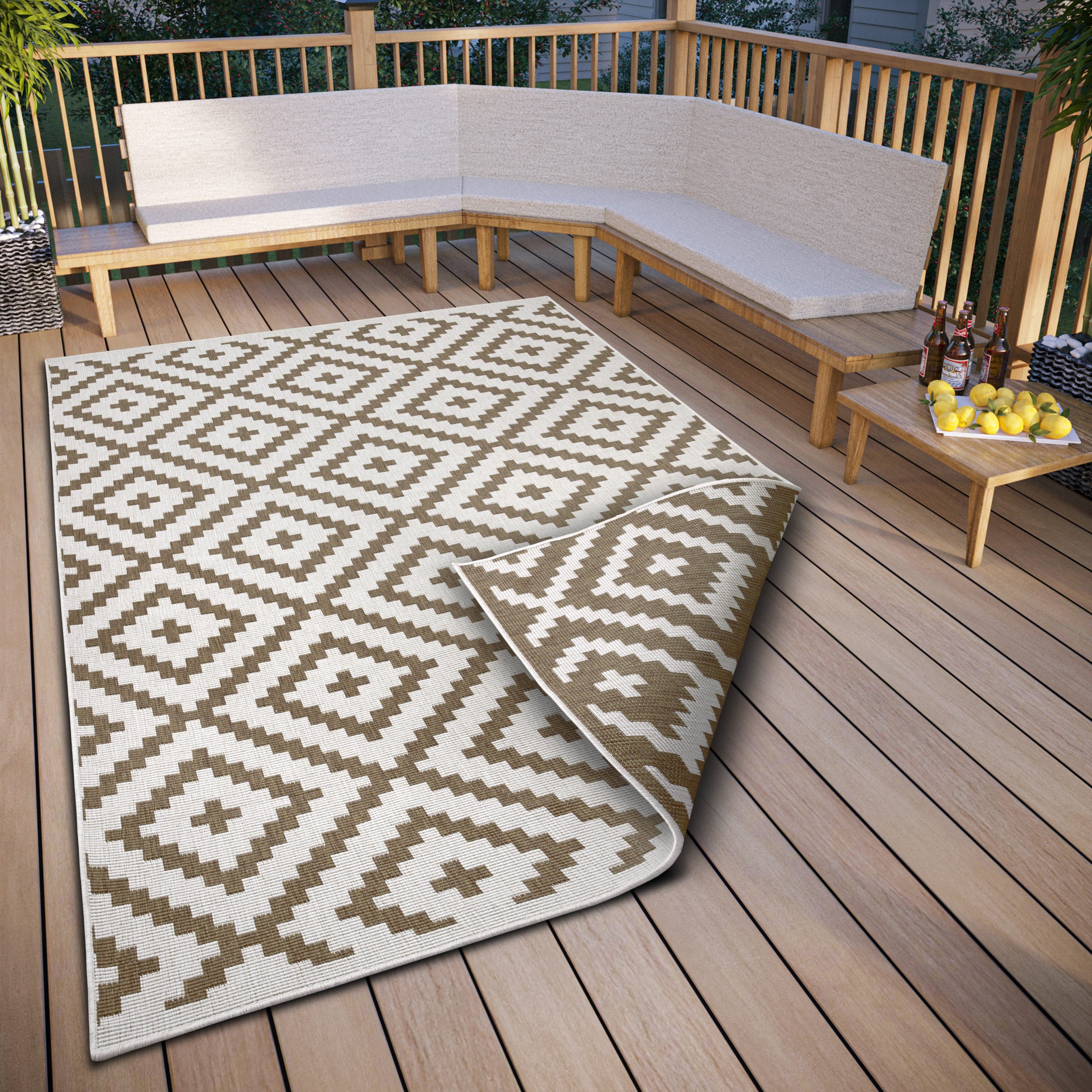 OTTO home Teppich Ronda Wendeteppich | Beige