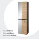 OTTO home Garderobenschrank Bergen | Holztöne 2