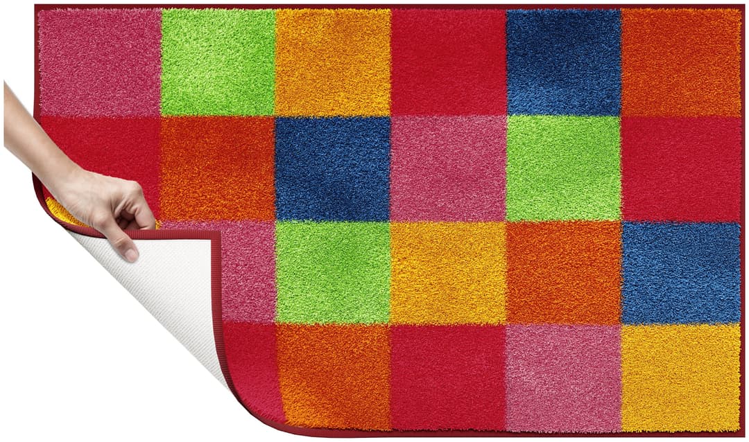 Grund Badematte Mosaik | Mehrfarbig