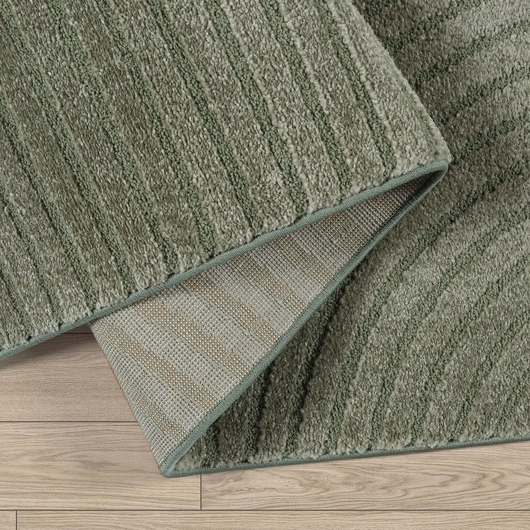 the carpet Teppich Everest | Grün