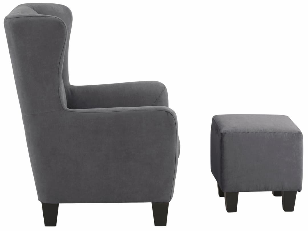 Home affaire Ohrensessel Chilly | Grau
