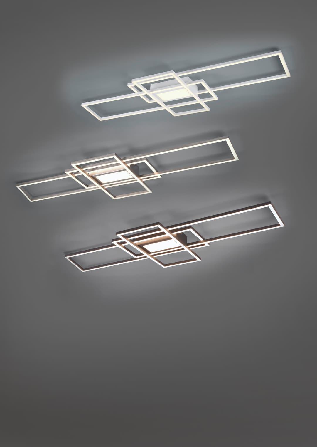 TRIO Leuchten LED Deckenleuchte MILA | Schwarz