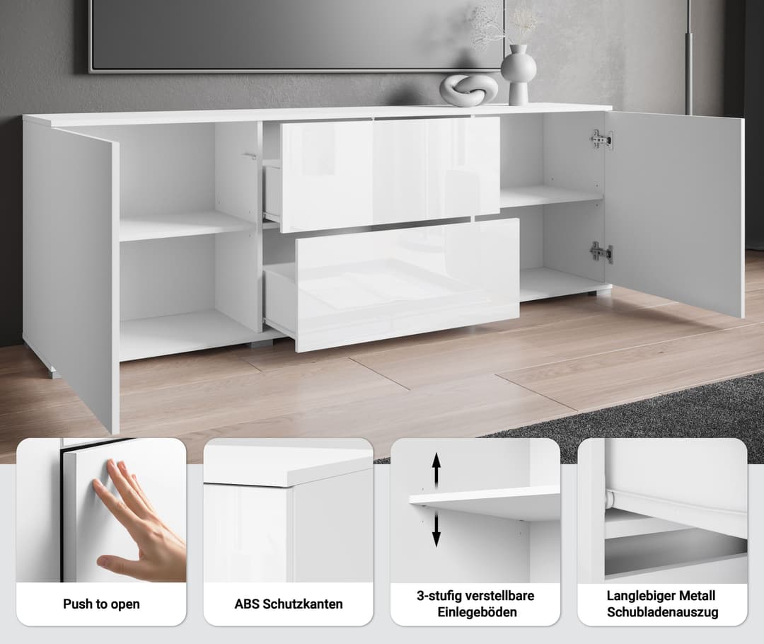 OTTO home Lowboard Kenia | Holztöne