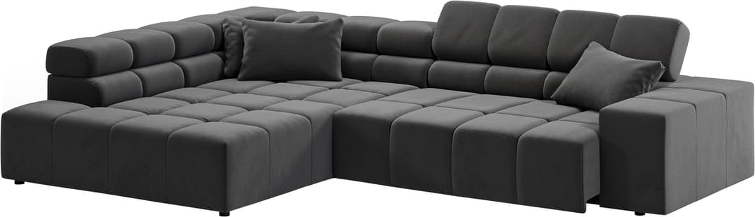 Home affaire Ecksofa Ancona | Grau