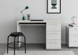 VOGL Möbelfabrik Schreibtisch Tobi | Grau