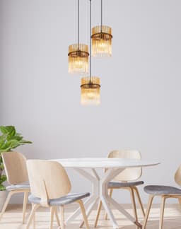 GLOBO LIGHTING Hängeleuchte GORLEY | Mehrfarbig