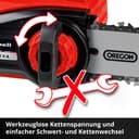 Einhell FORTEXXA 18/20 TH Akku-Kettensäge | Rot 4