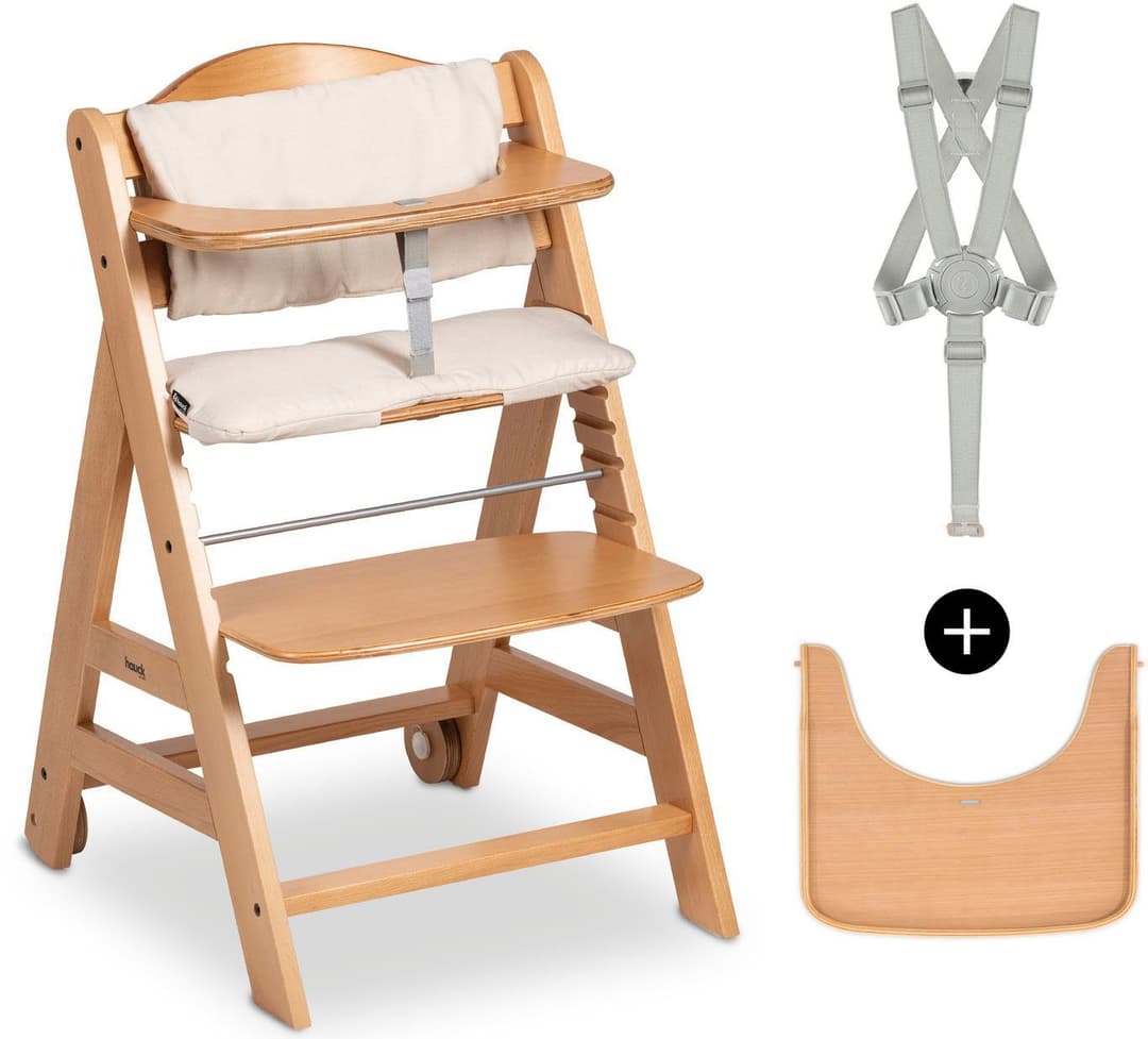 Hauck Hochstuhl Beta+ | Holztöne