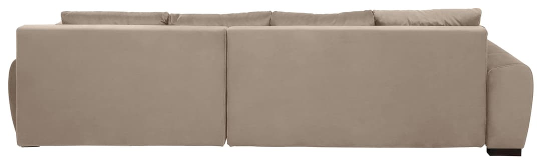 Home affaire Ecksofa Cara Mia L-Form | Braun