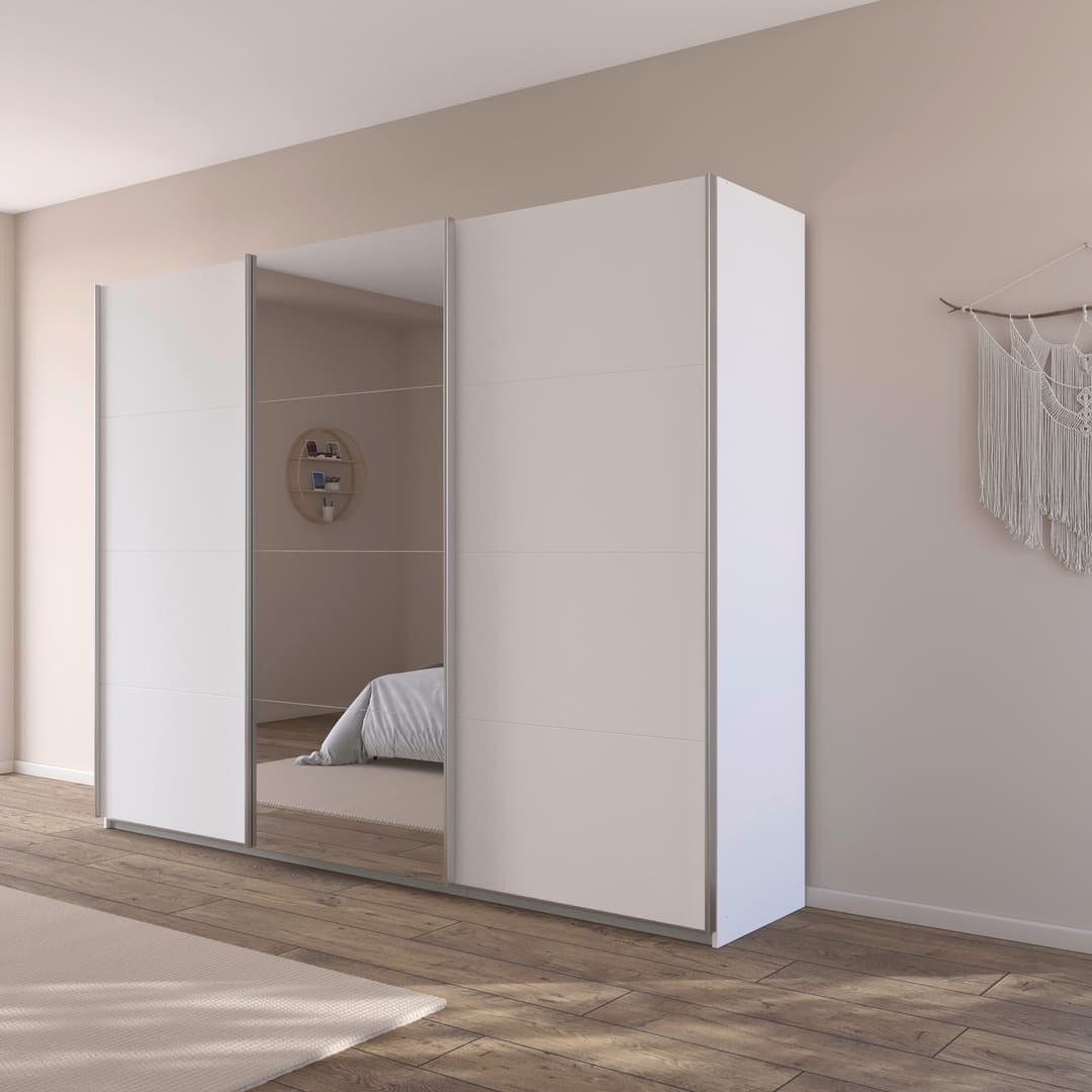 OTTO home Schwebetürenschrank AGORDO | Weiß