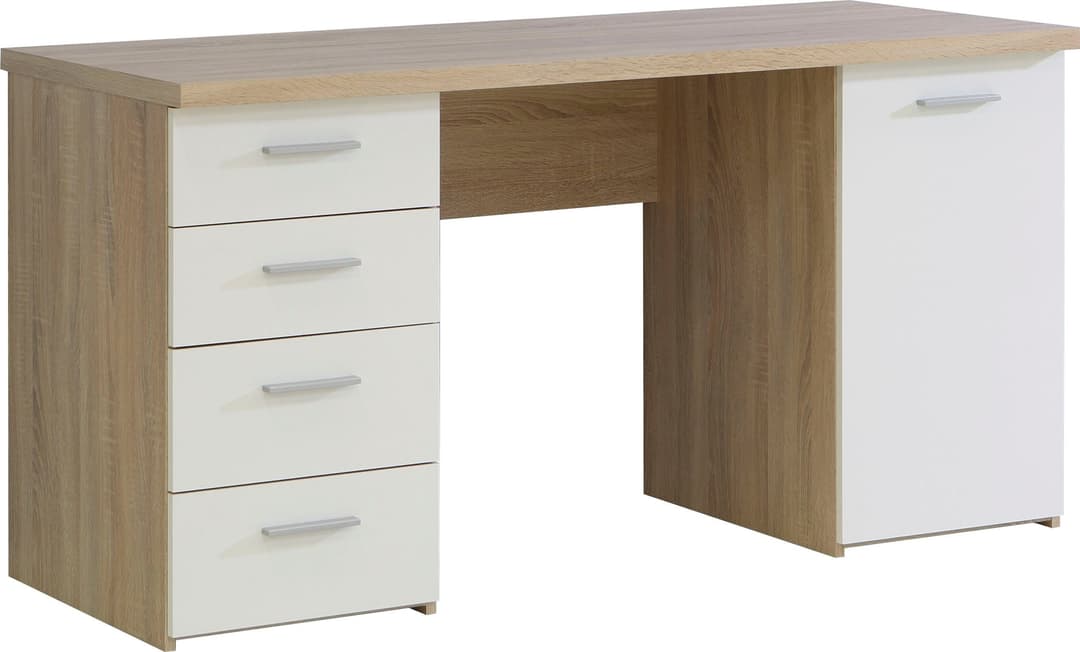 FORTE Schreibtisch Netta | Holztöne