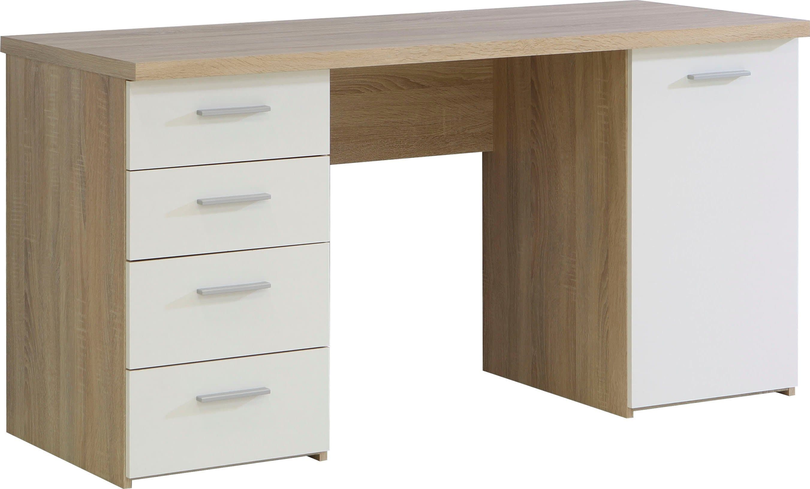 FORTE Schreibtisch Netta | Holztöne