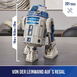 Spin Master 4D Build Star Wars R2-D2 Roboter | Mehrfarbig