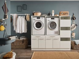 Laundreezy Mehrzweckschrank-Set LAUNDREEZY LDSK10 | Weiß