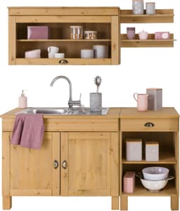Home affaire Pantryküche Oslo | Holztöne