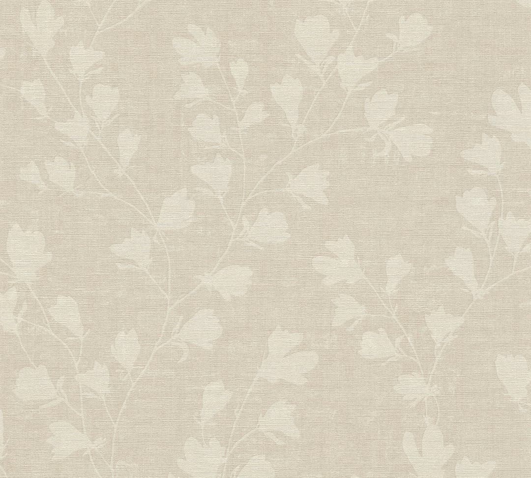 A.S. Création Vliestapete Nara Blätterranke | Beige