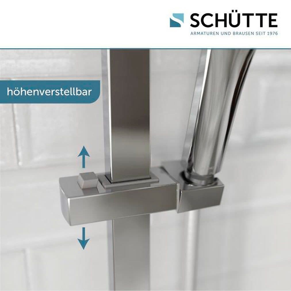 Schütte RAVENNA Stangenbrause-Set | Silber