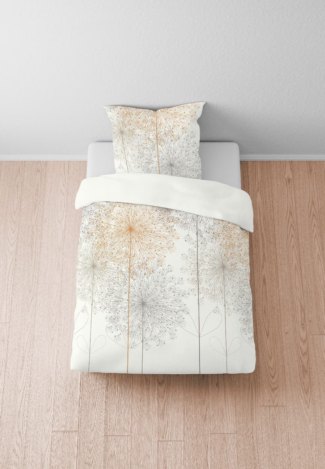 Biberna Bettwäsche 0614510 Mako-Satin | Gold