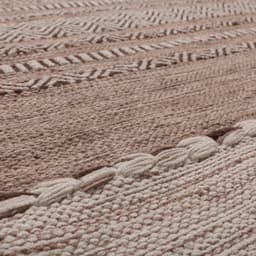 Paco Home Teppich Kilim 217 | Beige