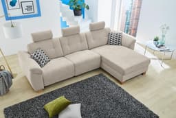 Jockenhöfer Gruppe Ecksofa Savona | Beige