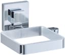 WENKO Haartrocknerhalter Vacuum-Loc Quadro | Silber