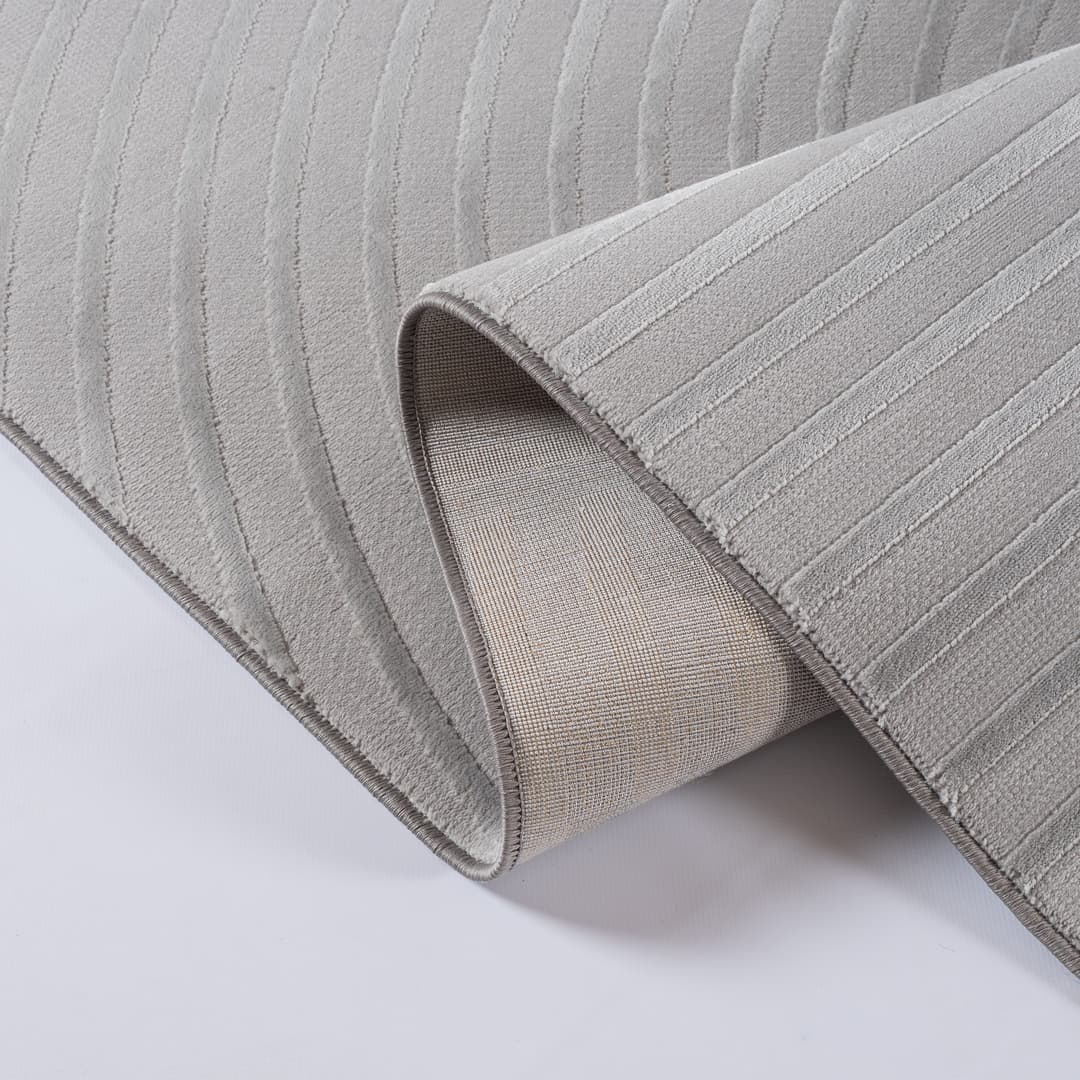 the carpet Teppich Knight | Grau