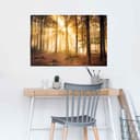 Reinders! Poster Erleuchteter Wald | Holztöne 2