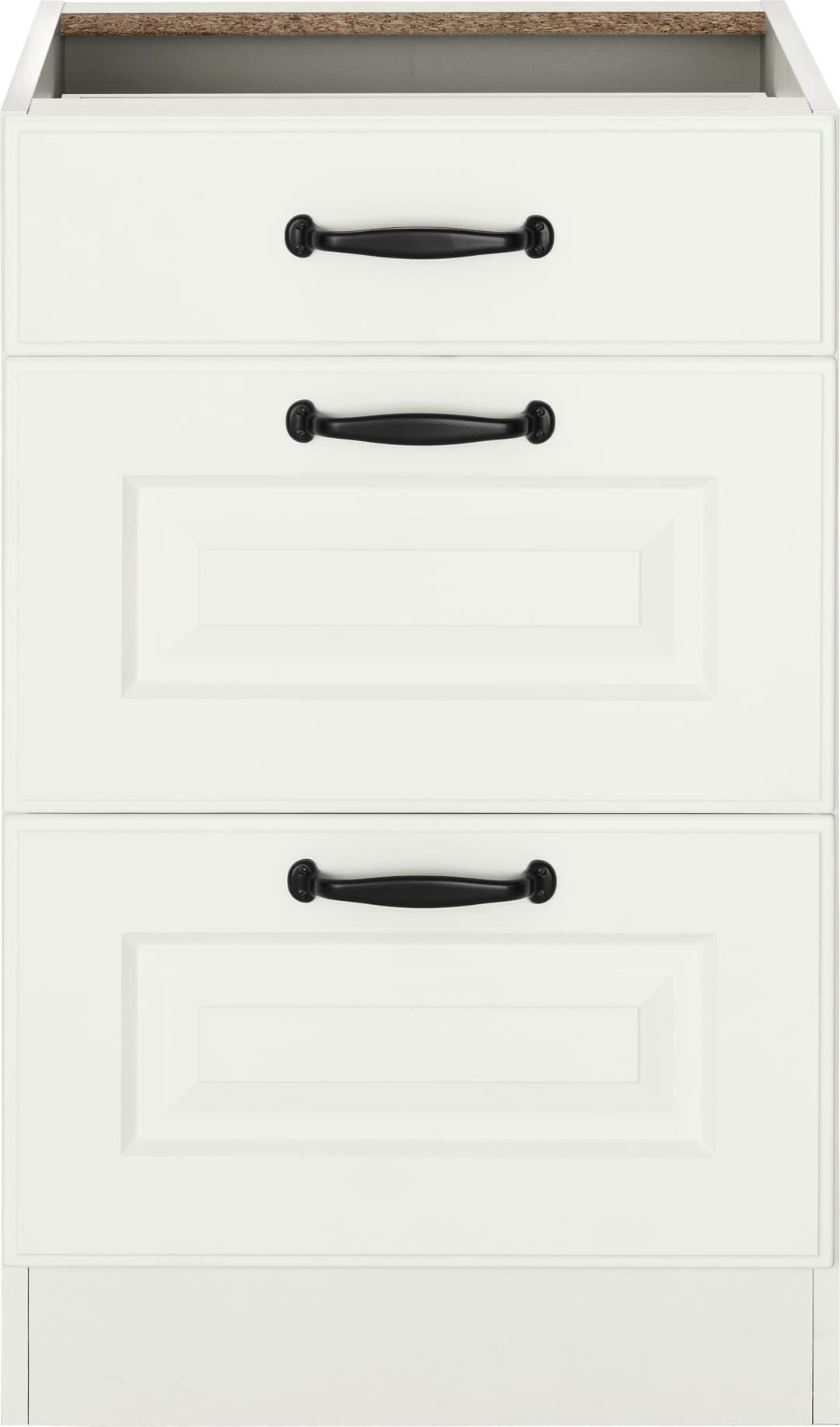 wiho Küchen Auszugsunterschrank Erla | Weiß