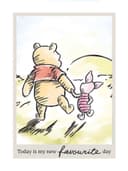 Komar Bild Winnie the Pooh Today | Mehrfarbig