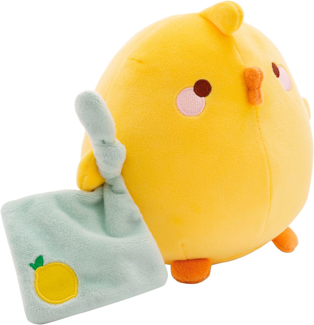 Nici Kuscheltier Molang, Piu Piu mit Schmusetuch, 16 cm | Gelb