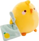 Nici Kuscheltier Molang, Piu Piu mit Schmusetuch, 16 cm | Gelb