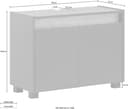 Schildmeyer Waschbeckenunterschrank Cosmo | Braun 2