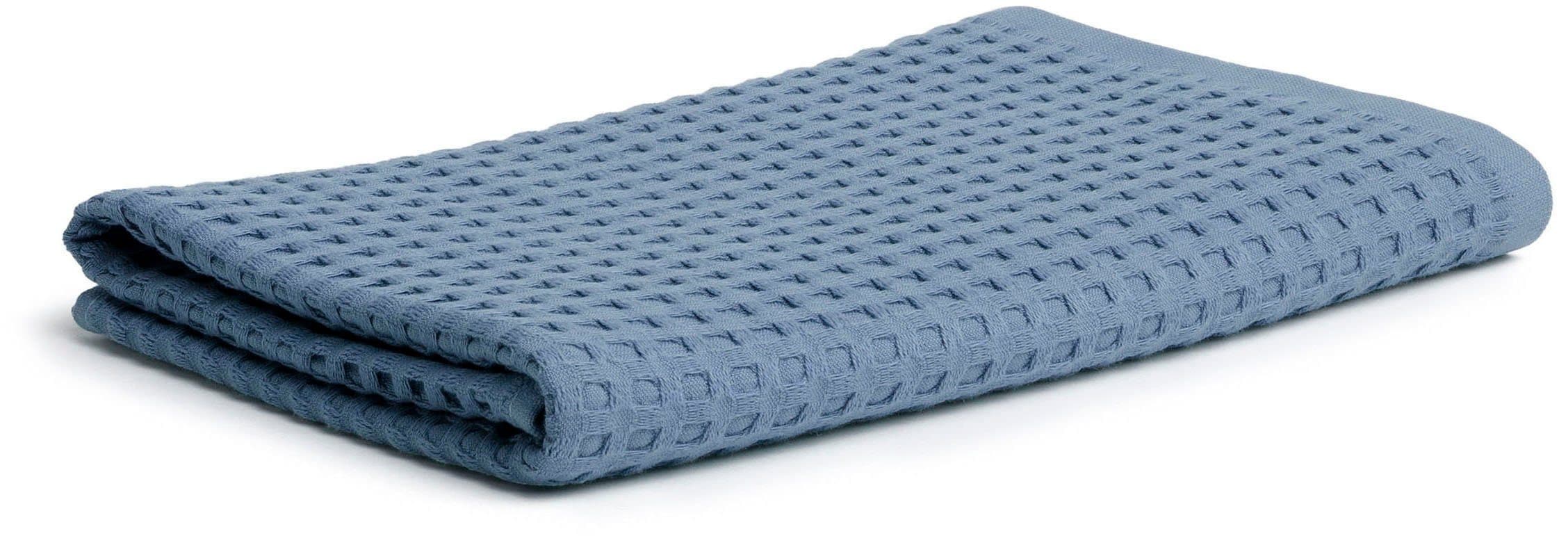 Möve Duschtuch Piquée | Blau